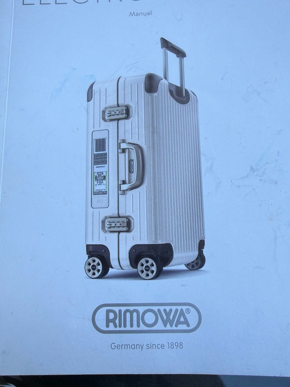 RIMOWA Black Ribbed Hard-Shell Carry-On - Picture 13 of 16